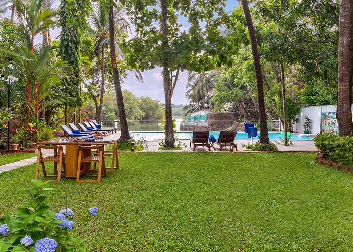 Casa Saipem With River View & Kitchen Access By Stayvista Candolim