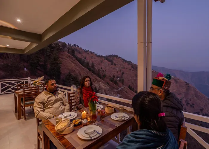 Saffronstays Alpine Blue, Theog - 6Br Villa With Valley Views Shimla